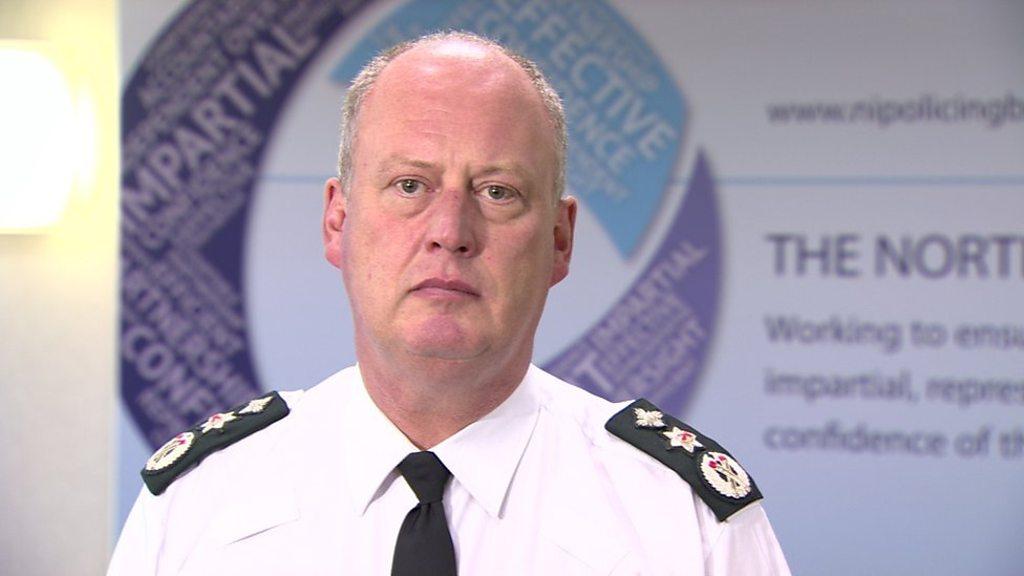 PSNI Chief Constable George Hamilton