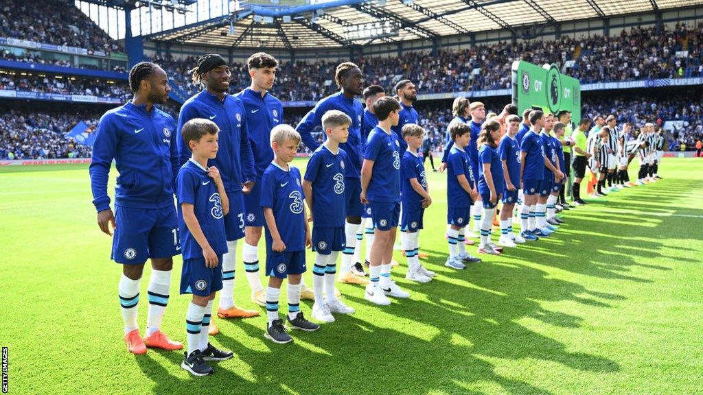 Chelsea and Newcastle line up ahead of the last game of the 2022-23 season