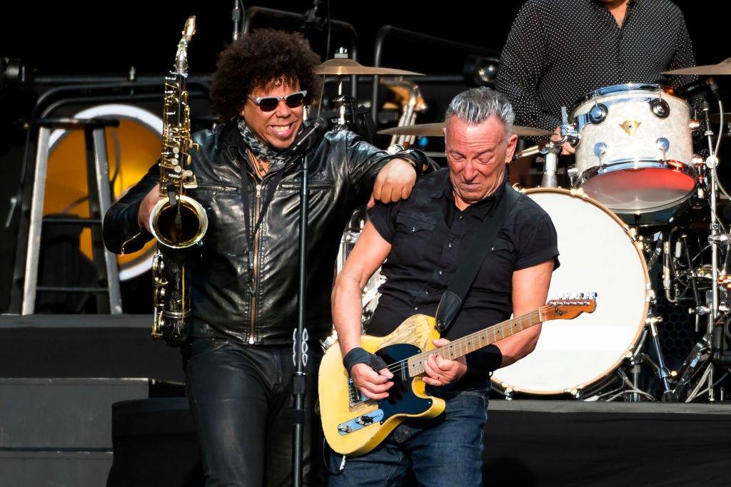 Jake Clemons and Bruce Springsteen