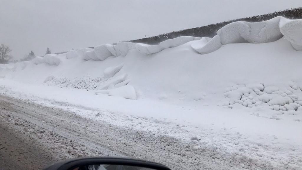 Upton-upon-Severn snowdrift