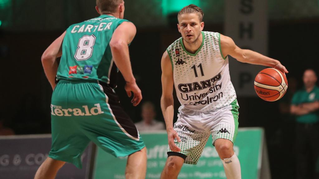 Callum Jones of Manchester Giants