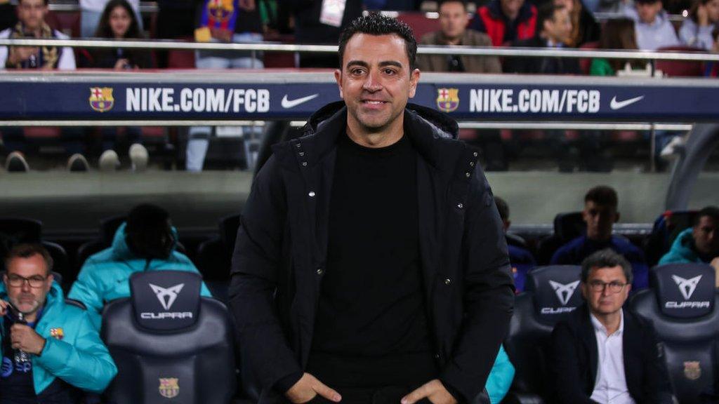 Barcelona manager Xavi