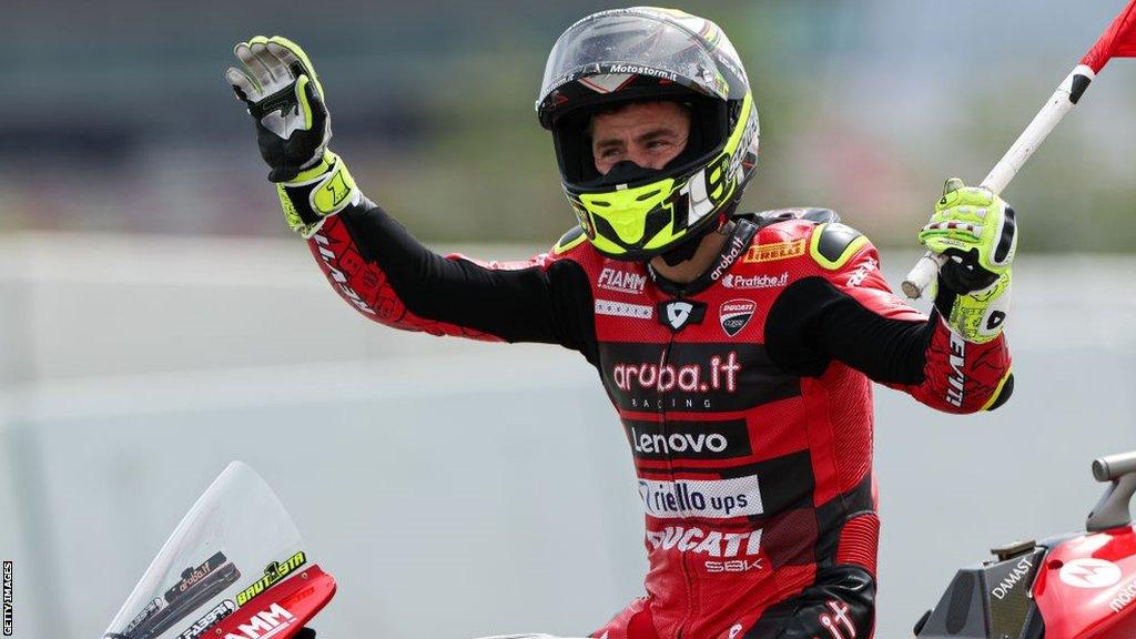 Alvaro Bautista continued his complete domination of this year's World Superbike Championship by winning race one in Missano