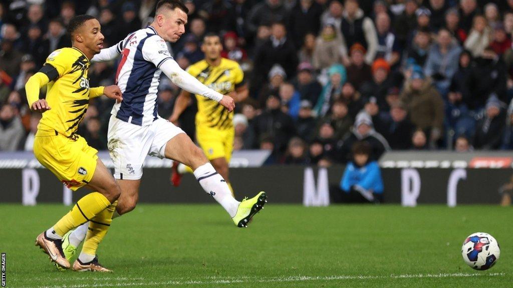 Summer signing Jed Wallace's goal was his fourth of the season - but his first in three months