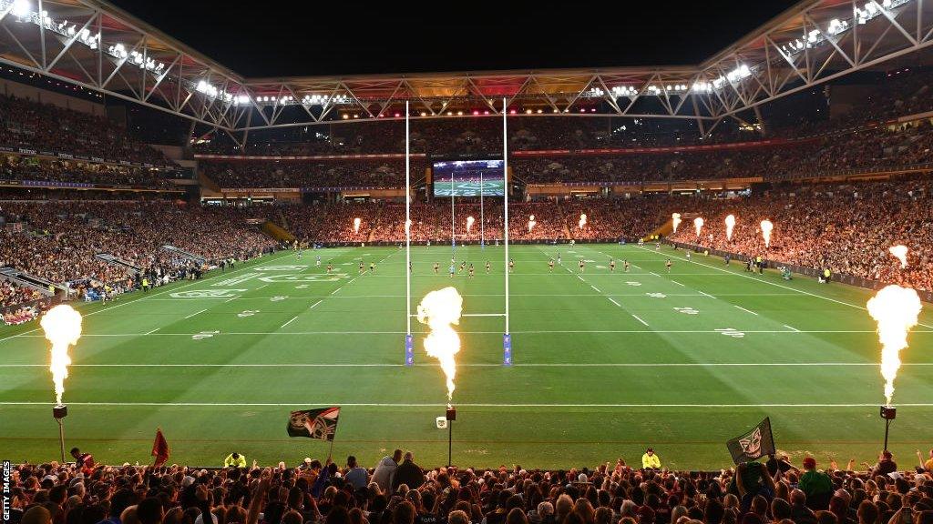 Inside Suncorp Stadium