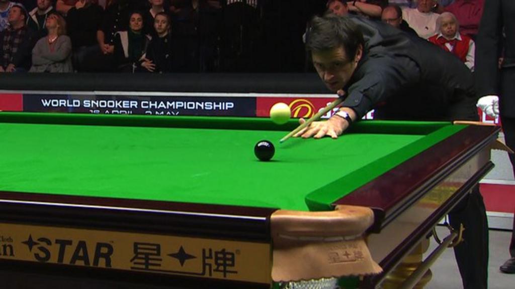 Masters 2016: Ronnie O'Sullivan miscues on black BBC Sport