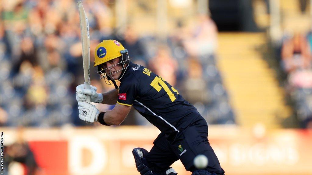 David Lloyd opened the batting for Glamorgan in last season's T20 Blast campaign