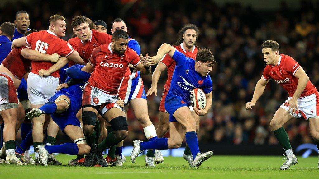 Wales v France in the 2022 Six Nations