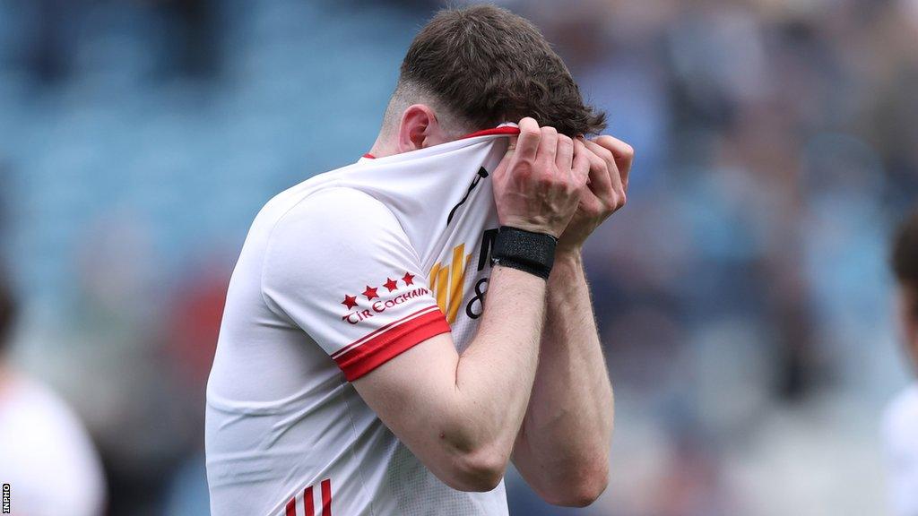 Tyrone were on the end of a heavy defeat by Dublin at Croke Park