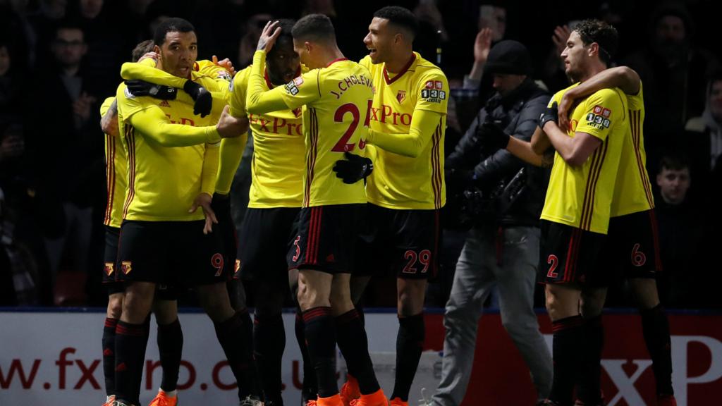 Watford celebrate