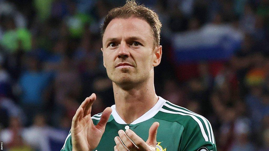 Jonny Evans has been ruled out of NI's final two Euro 2024 qualifiers