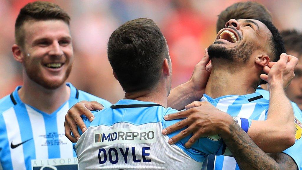 Coventry players celebrate