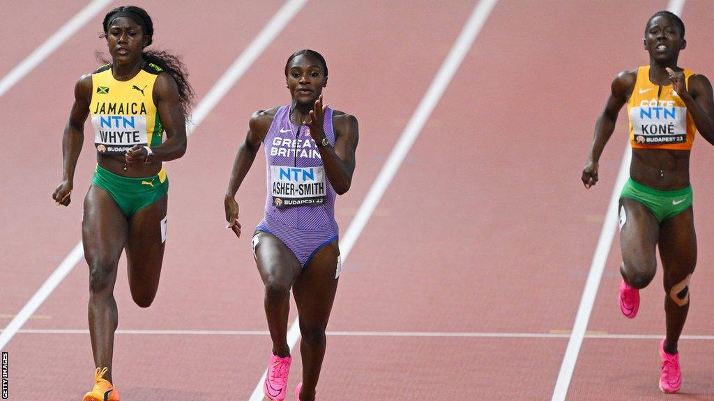 British sprinter Dina Asher-Smith