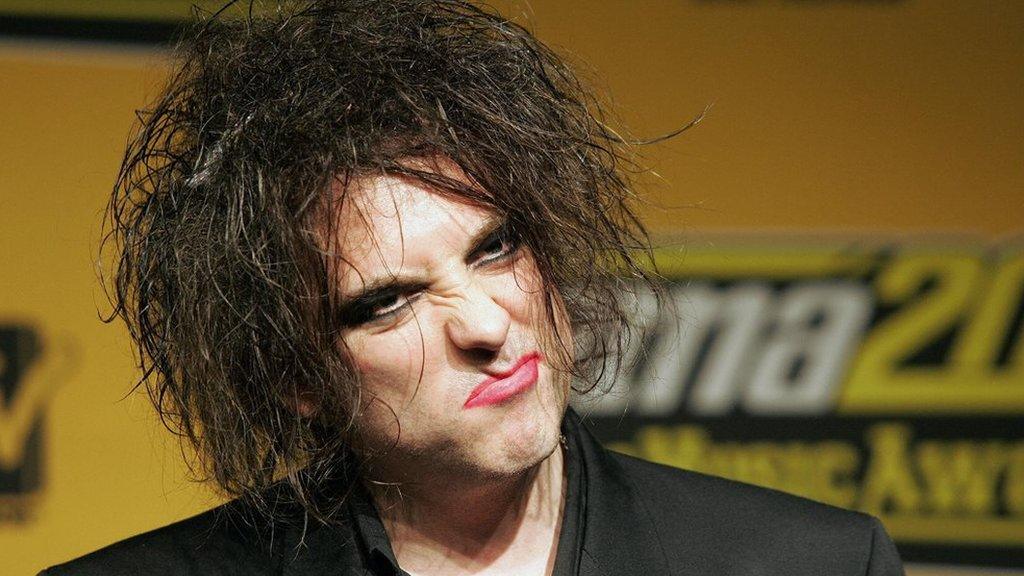 Robert Smith of The Cure