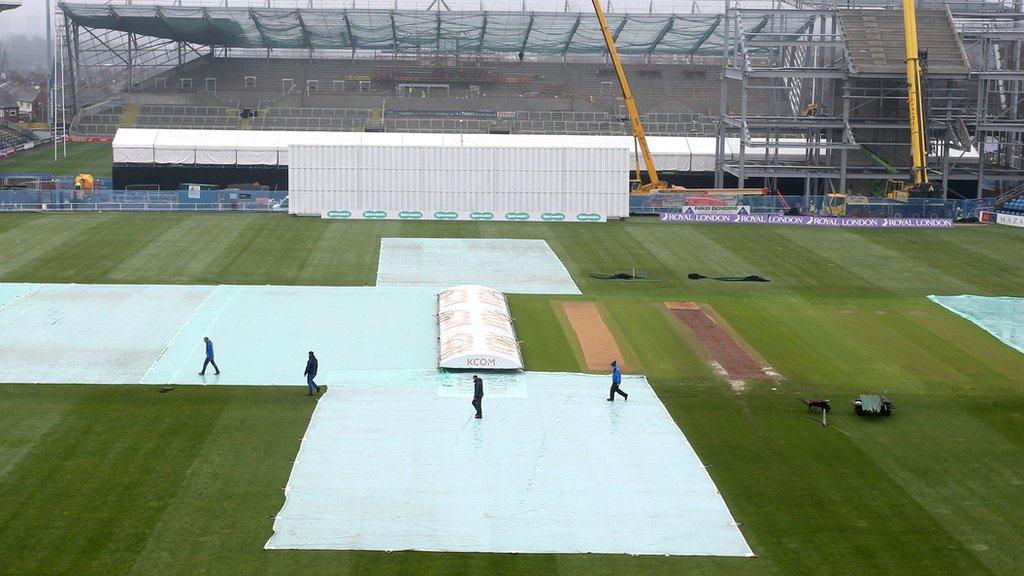 Yorkshire v Essex rained off for second day running at Headingley