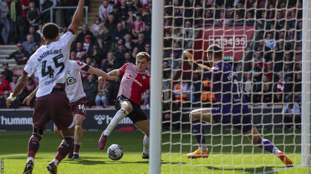 Flynn Downes scores for Southampton