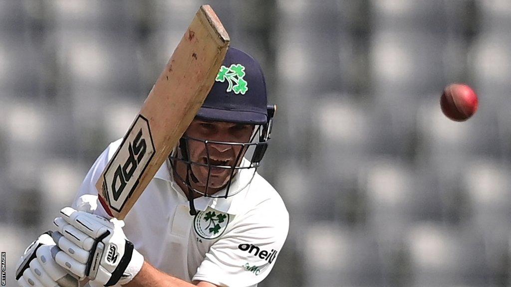 Andy McBrine will move up to open for Ireland in Zimbabwe after hitting an unbeaten 86 against England