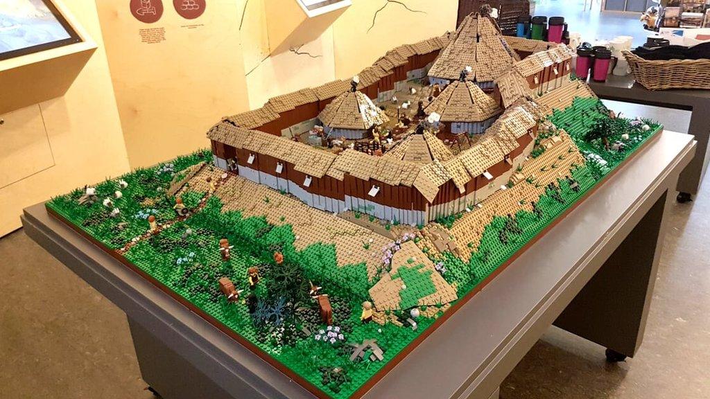 Lego hillfort