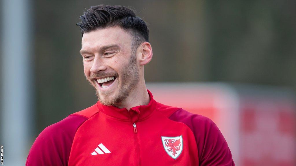 Wales forward Kieffer Moore