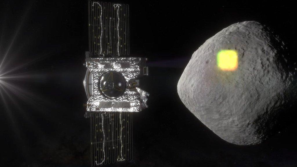 An-artist's-concept-of-OSIRIS-REx probe.