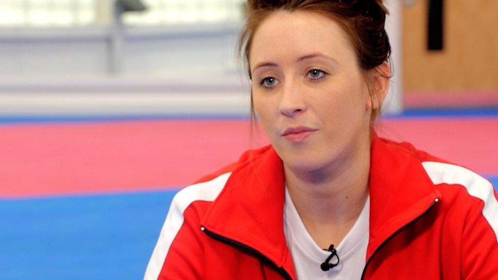 Olympic taekwondo champion Jade Jones