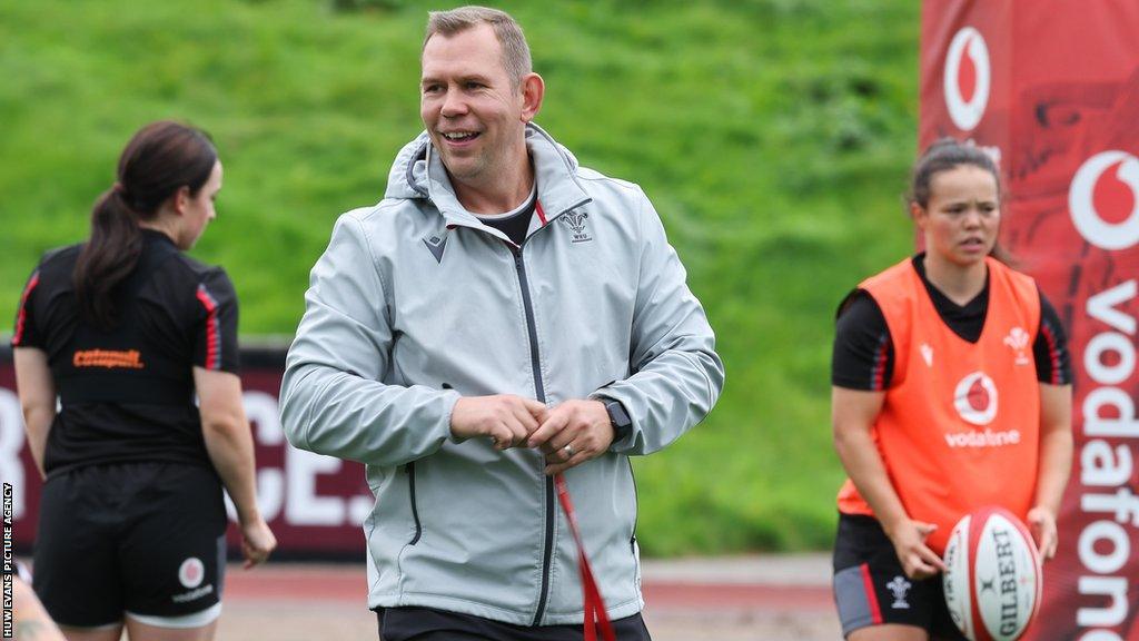Ioan Cunningham in training