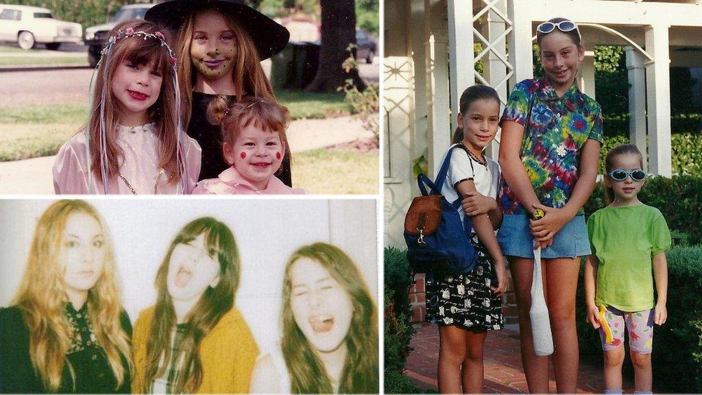 Haim as children