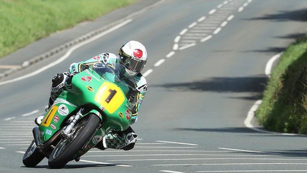 John McGuinness rides the Classic TT