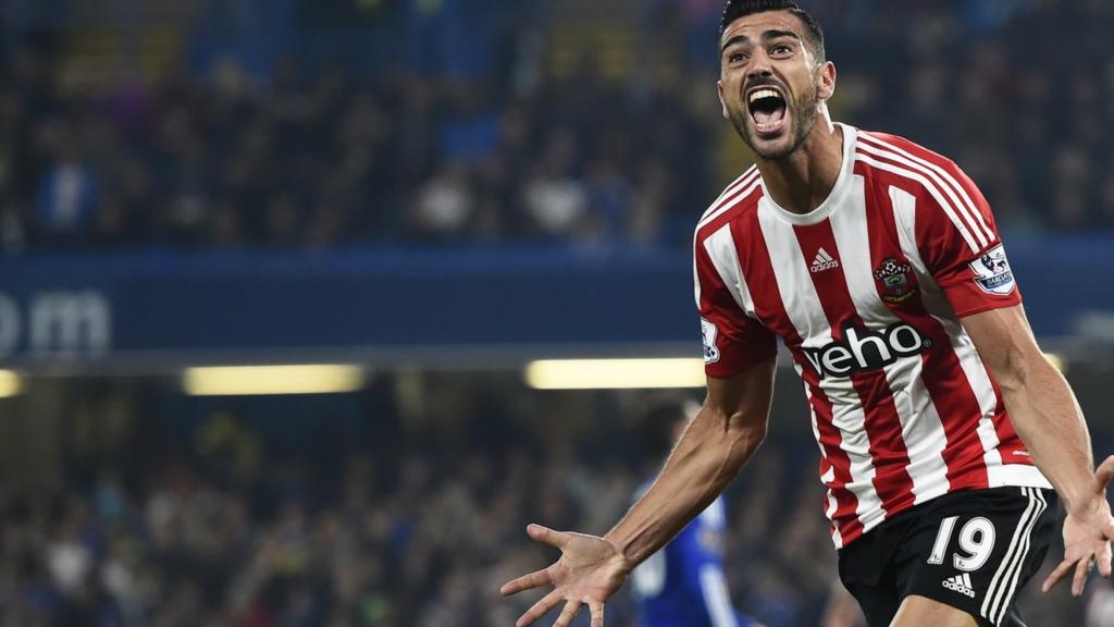 Graziano Pelle celebrates