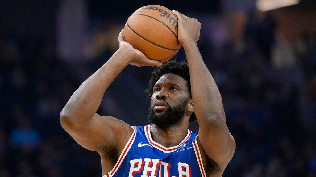 Joel Embiid injury 76ers centre to miss NBA All Star game after knee surgery ending MVP hopes BBC Sport