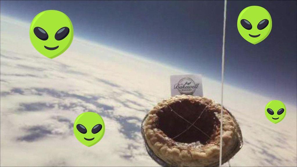 Bakewell tart in space