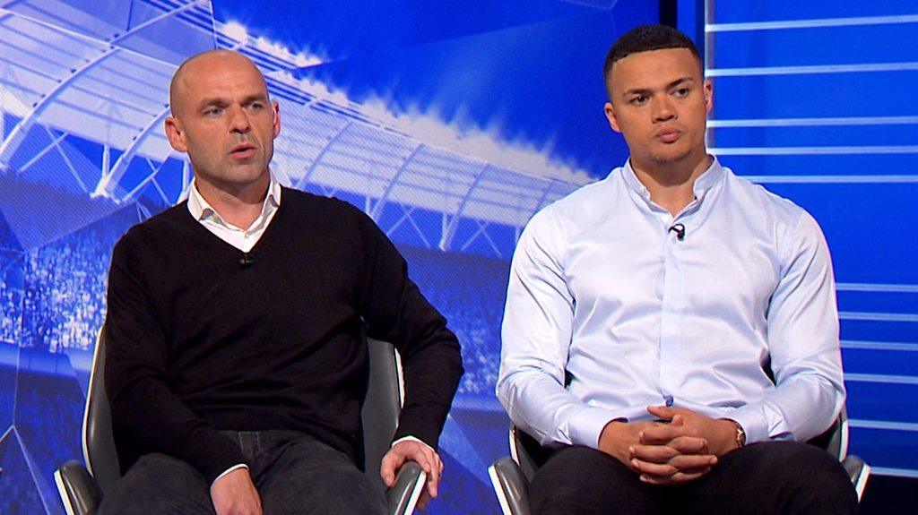 Danny Murphy and Jermaine Jenas