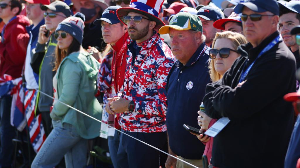 Spectators at Ryder Cup