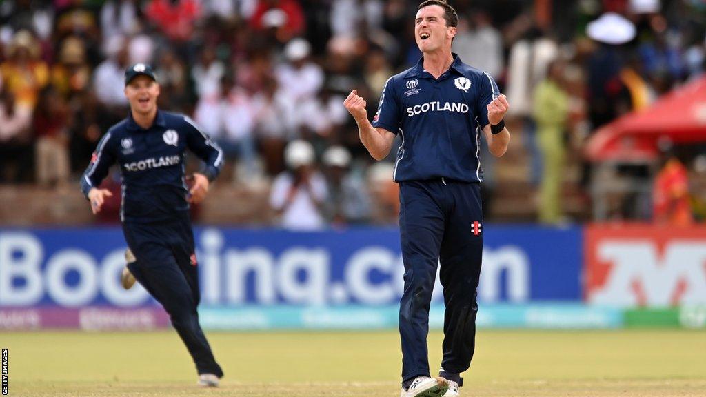 Scotland's Chris Sole celebrates