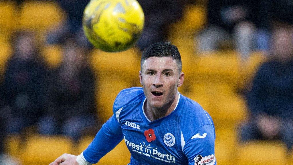 St Johnstone forward Michael O'Halloran