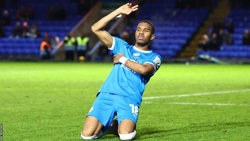 Malik Mothersille scores against Arsenal Under-21s