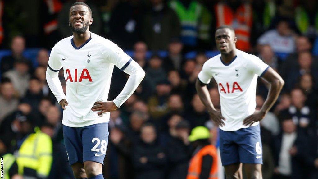 Tanguy Ndombele and Davinson Sanchez