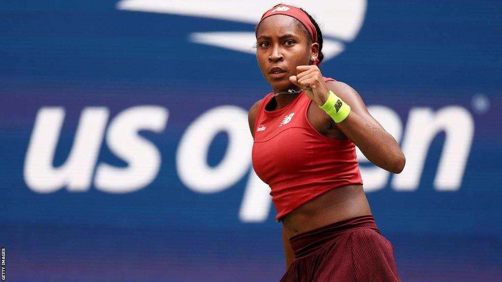 Coco Gauff of the United States