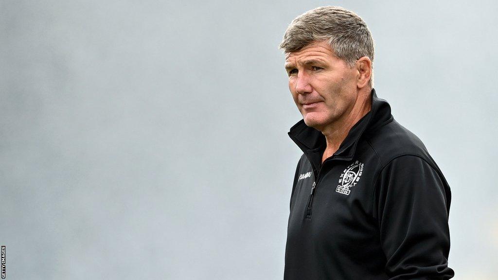 Exeter Chiefs boss Rob Baxter believes the Premiership is more 'competitive' without relegation.