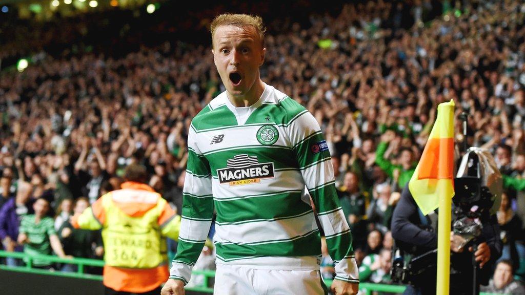 Celtic striker Leigh Griffiths