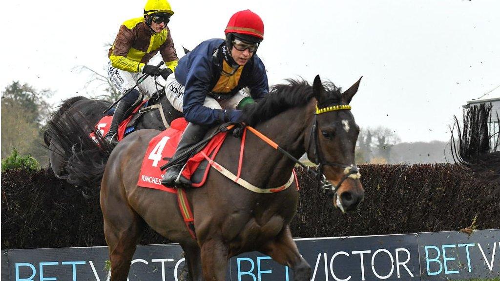 Fastorslow beats Galopin Des Champs at Punchestown