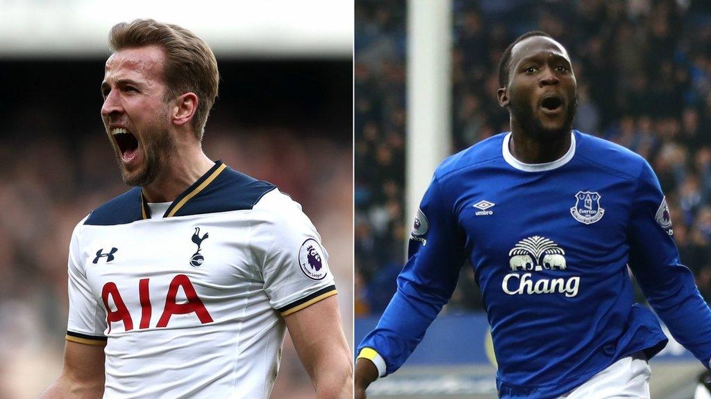 Harry Kane and Romelu Lukaku