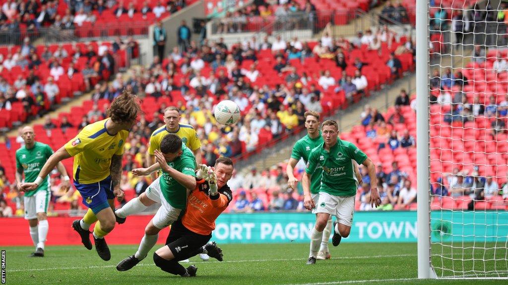 Ascot United manager Jamie Tompkins says half-time changes turned the tide in win over defending FA Vase champions Newport Pagnell Town.