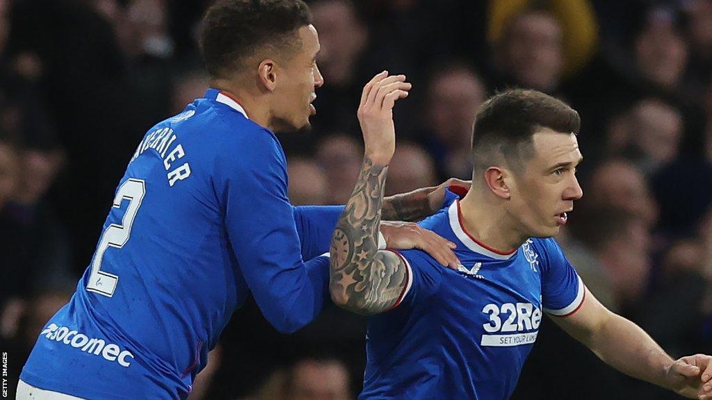 Rangers midfielder Ryan Jack