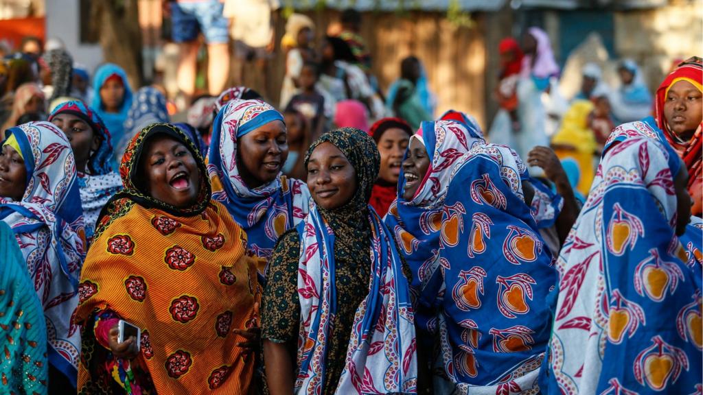 Women dancing