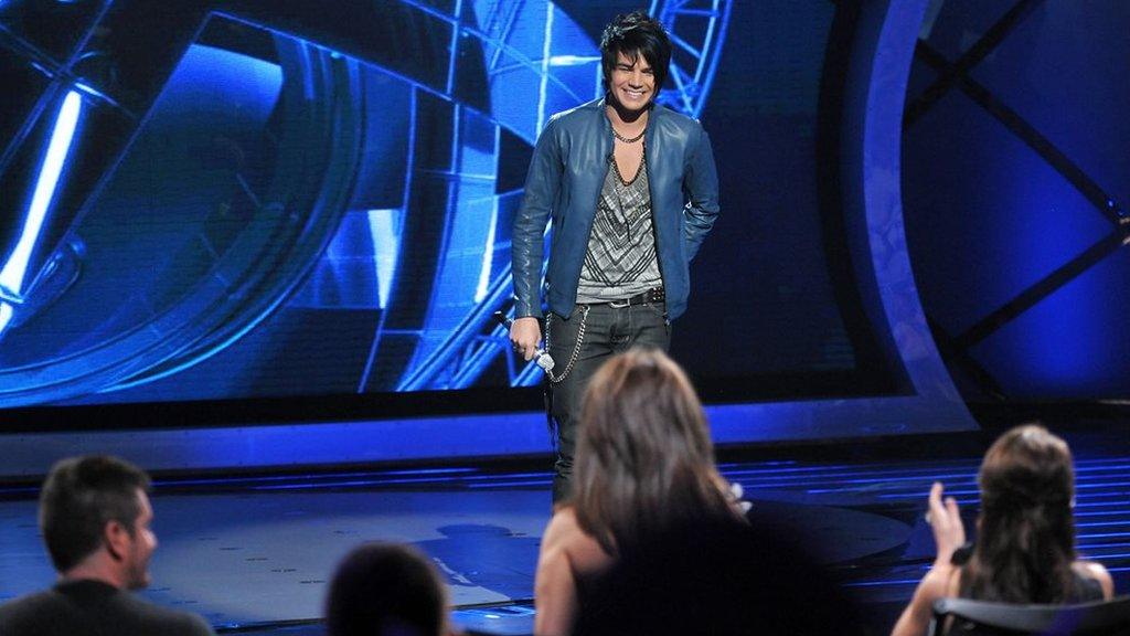 Adam Lambert on American Idol