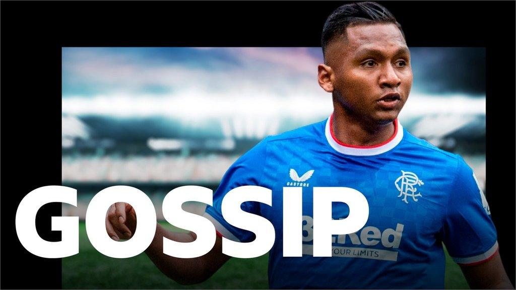 Rangers striker Alfredo Morelos