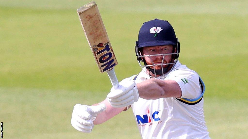 Jonny Bairstow in action for Yorkshire's second string