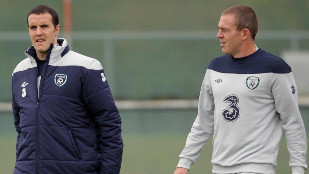 John O'Shea and Richard Dunne