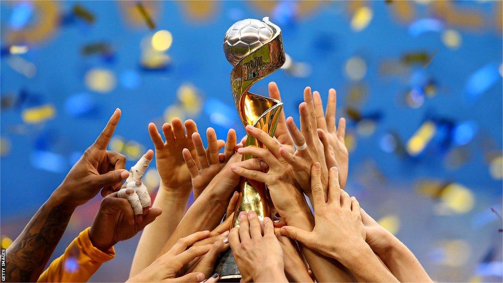 Women's World Cup trophy